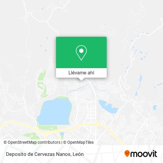 Mapa de Deposito de Cervezas Nanos