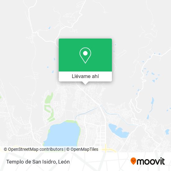 Mapa de Templo de San Isidro