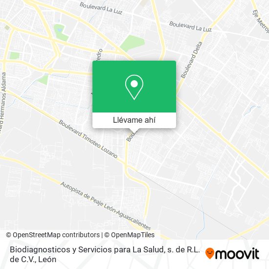 Mapa de Biodiagnosticos y Servicios para La Salud, s. de R.L. de C.V.