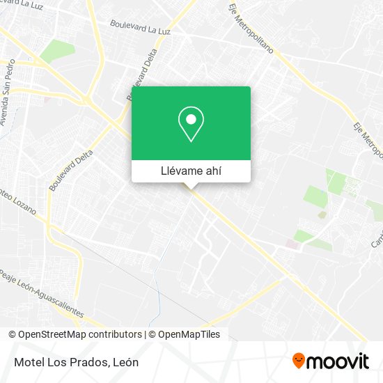 Mapa de Motel Los Prados