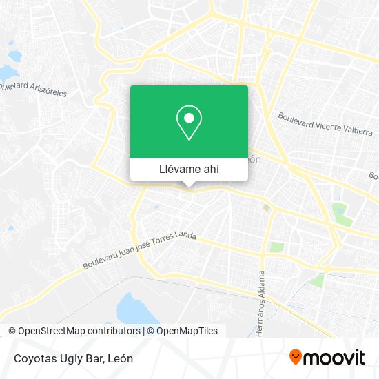 Mapa de Coyotas Ugly Bar