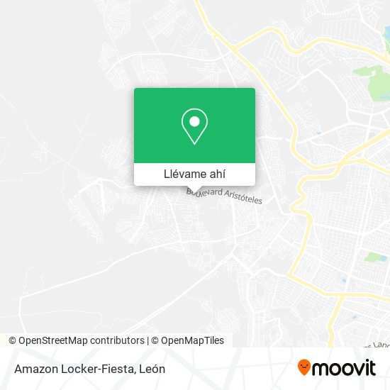 Mapa de Amazon Locker-Fiesta