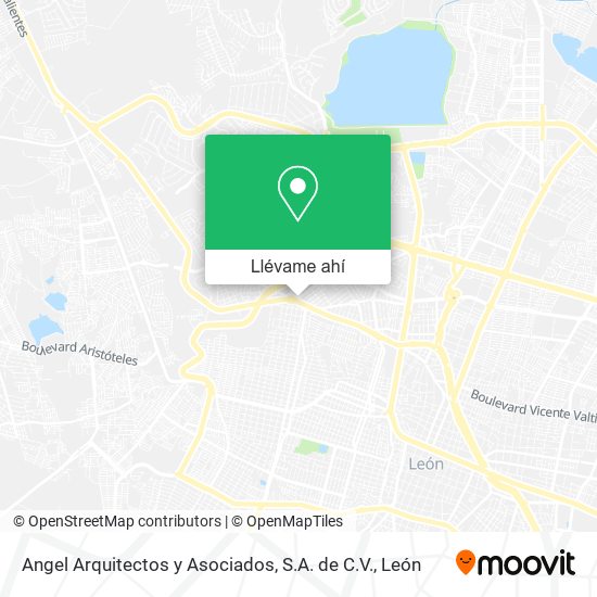 Mapa de Angel Arquitectos y Asociados, S.A. de C.V.