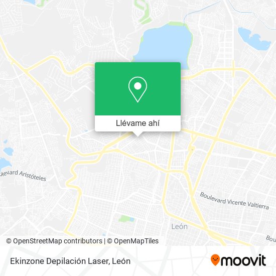 Mapa de Ekinzone Depilación Laser