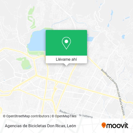 Mapa de Agencias de Bicicletas Don Ricas