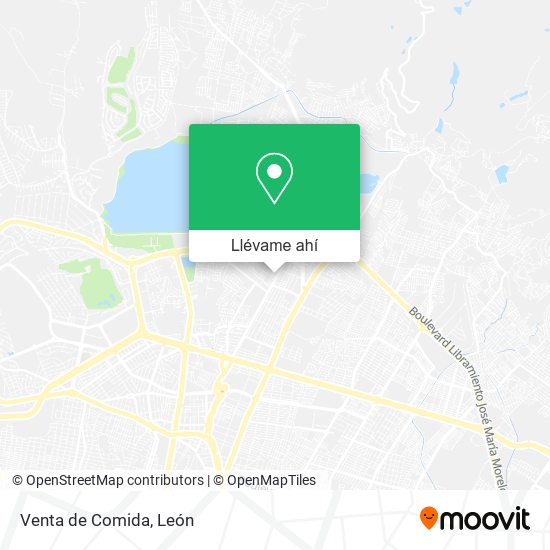 Mapa de Venta de Comida