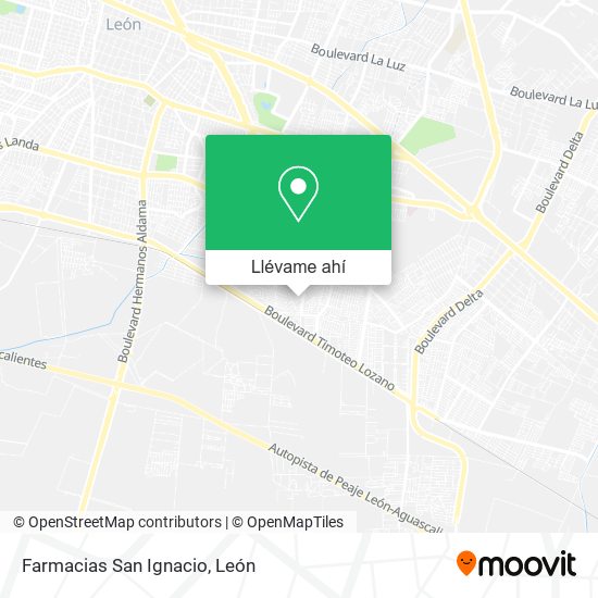 Mapa de Farmacias San Ignacio