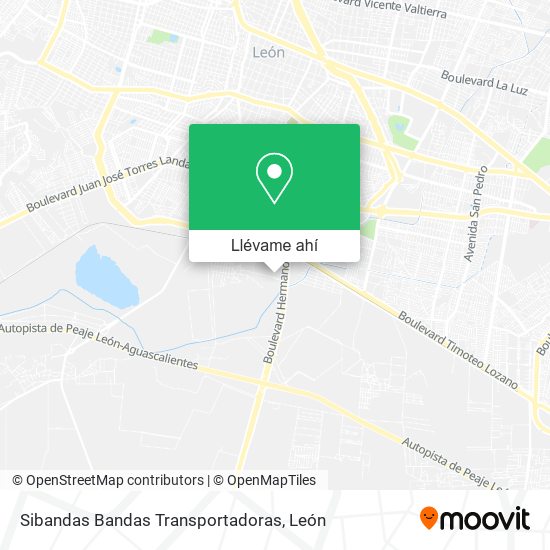 Mapa de Sibandas Bandas Transportadoras