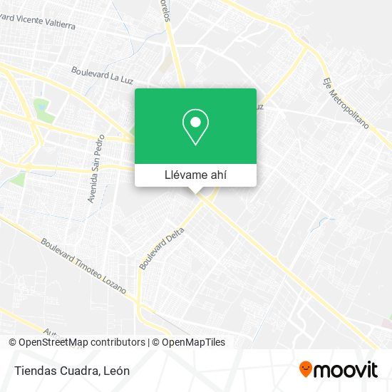 Mapa de Tiendas Cuadra