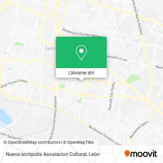 Mapa de Nueva acrópolis Asosiacion Cultural