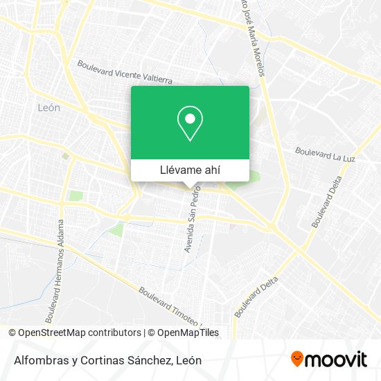 Mapa de Alfombras y Cortinas Sánchez