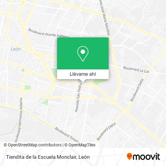 Mapa de Tiendita de la Escuela Monclair