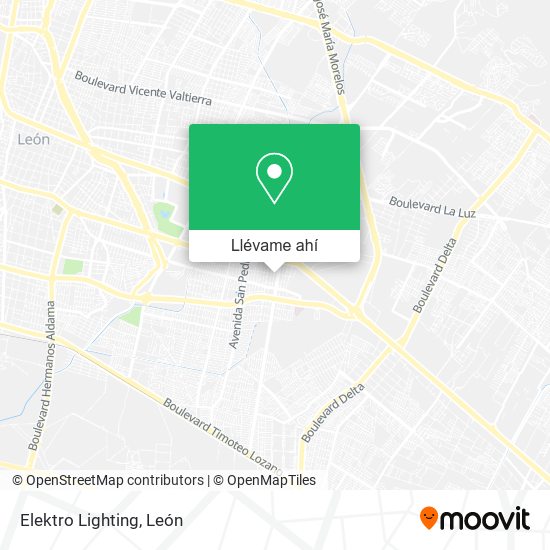 Mapa de Elektro Lighting