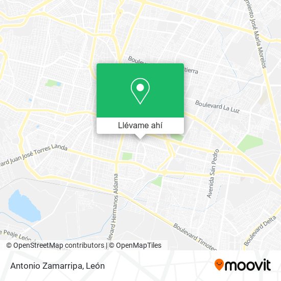 Mapa de Antonio Zamarripa