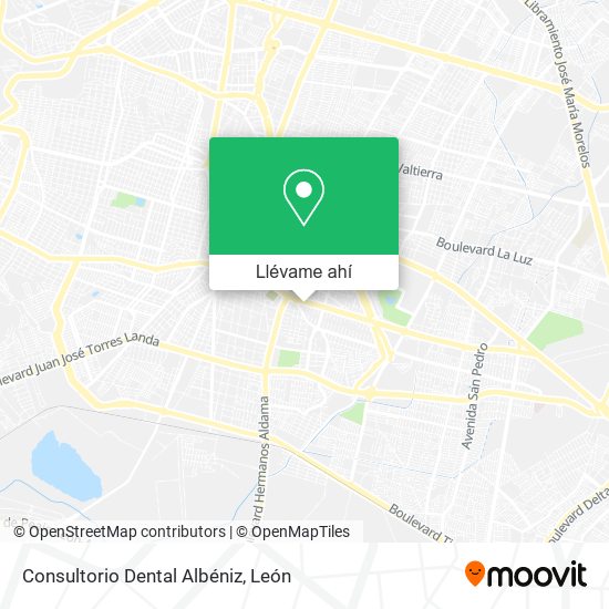 Mapa de Consultorio Dental Albéniz