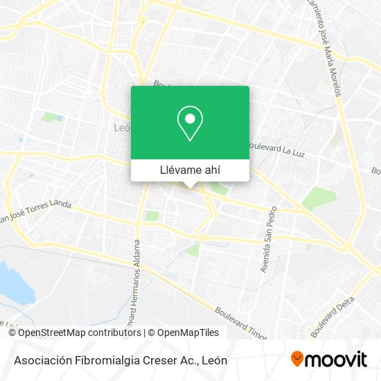 Mapa de Asociación Fibromialgia Creser Ac.