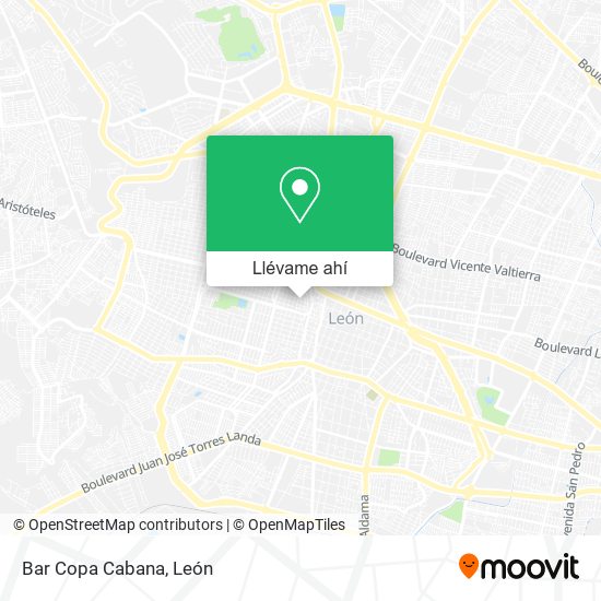 Mapa de Bar Copa Cabana