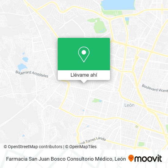 Mapa de Farmacia San Juan Bosco Consultorio Médico