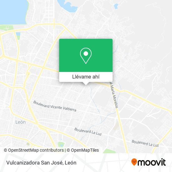 Mapa de Vulcanizadora San José