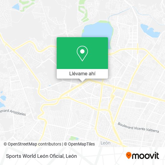 Mapa de Sports World León Oficial