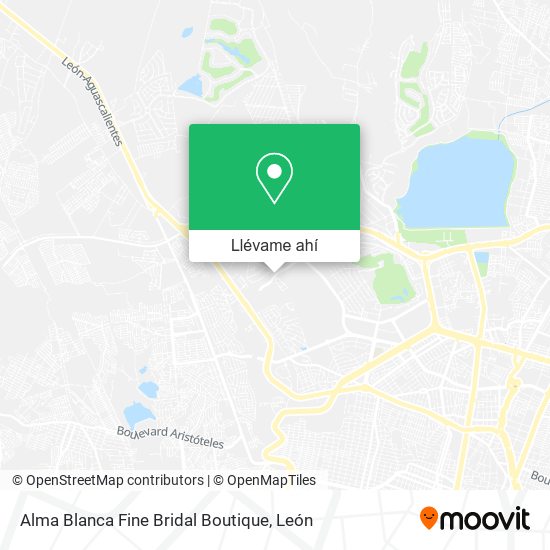 Mapa de Alma Blanca Fine Bridal Boutique