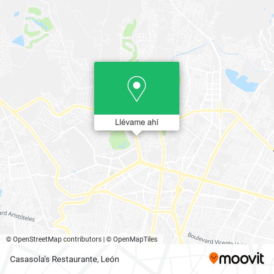 Mapa de Casasola's Restaurante
