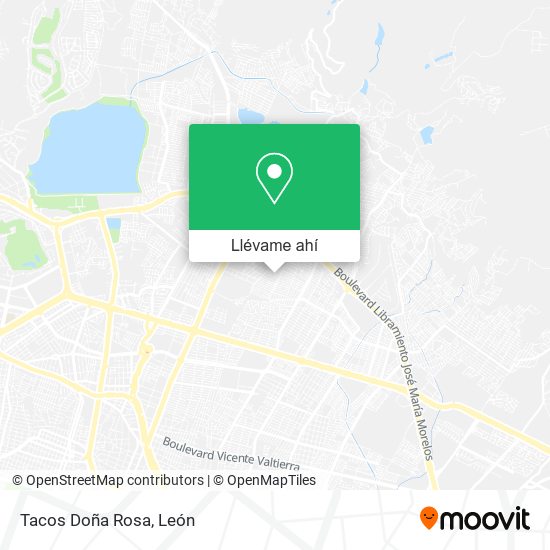 Mapa de Tacos Doña Rosa