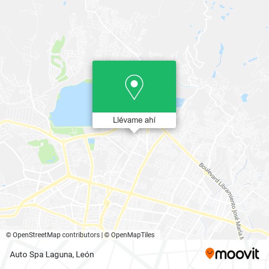 Mapa de Auto Spa Laguna