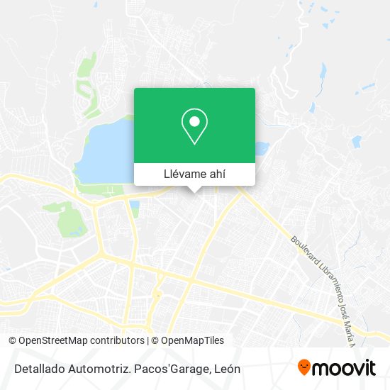 Mapa de Detallado Automotriz. Pacos'Garage
