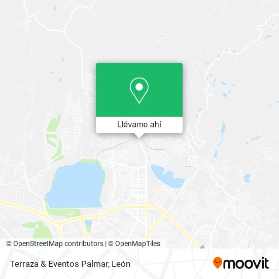 Mapa de Terraza & Eventos Palmar