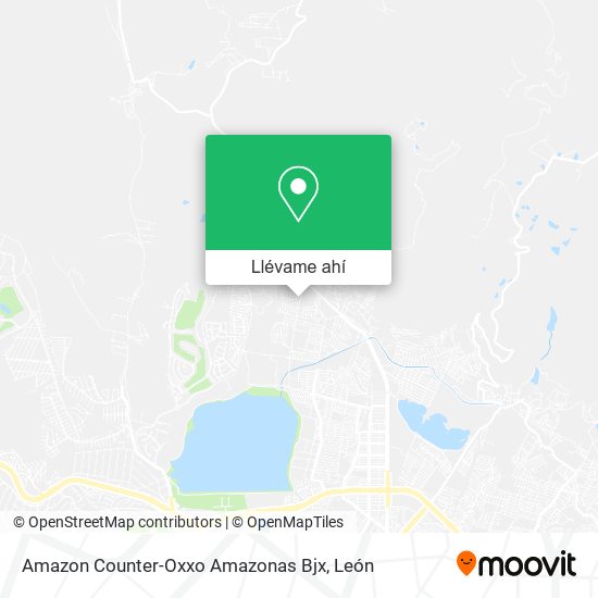 Mapa de Amazon Counter-Oxxo Amazonas Bjx