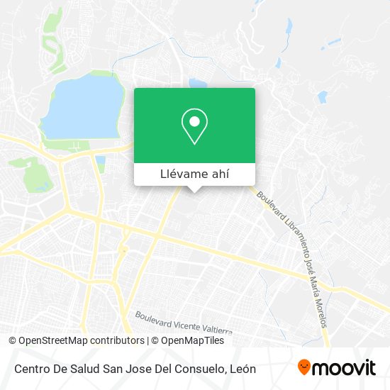 Mapa de Centro De Salud San Jose Del Consuelo