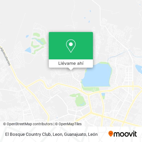 Cómo llegar a El Bosque Country Club, Leon, Guanajuato en El Laurel en  Autobús?