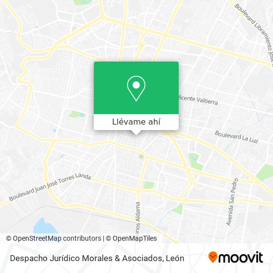Cómo llegar a Despacho Jurídico Morales & Asociados en León en Autobús?