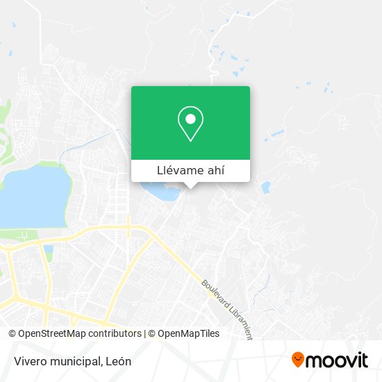 Mapa de Vivero municipal