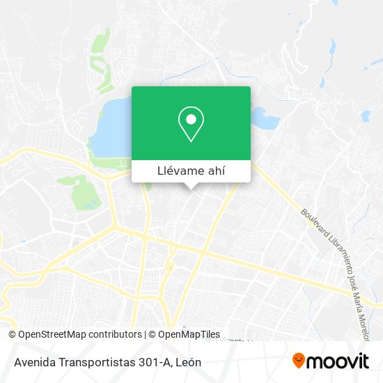 Mapa de Avenida Transportistas 301-A