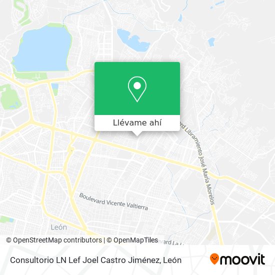 Mapa de Consultorio LN Lef Joel Castro Jiménez