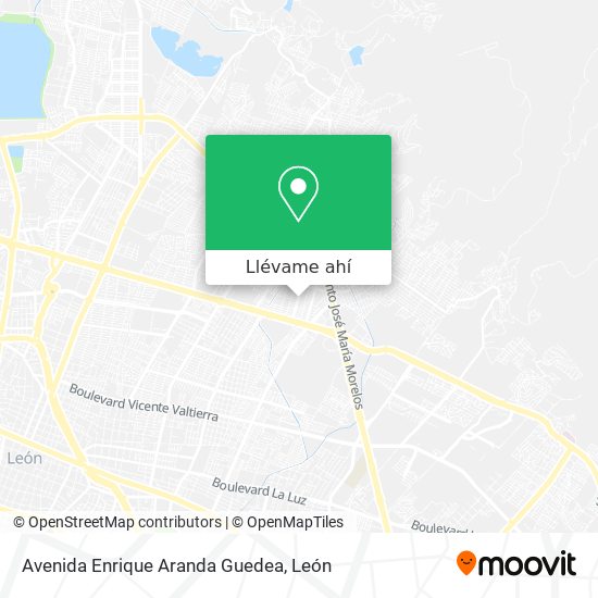 Mapa de Avenida Enrique Aranda Guedea