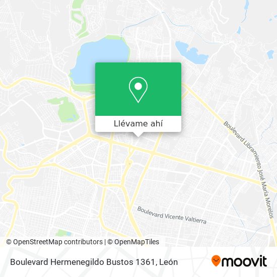 Mapa de Boulevard Hermenegildo Bustos 1361