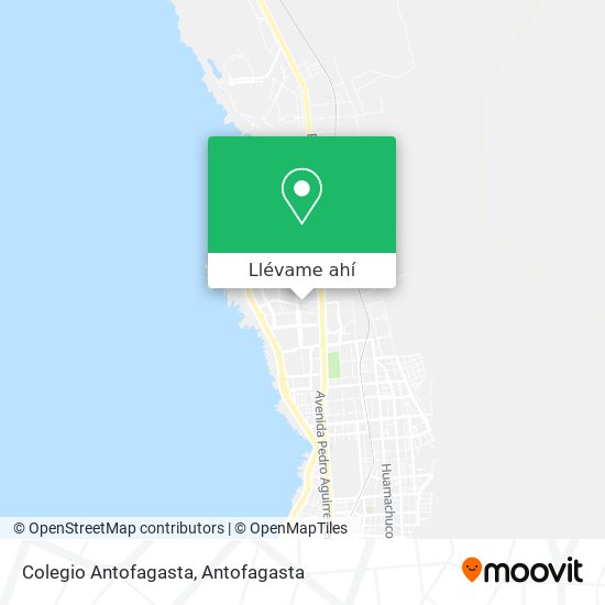 Mapa de Colegio Antofagasta