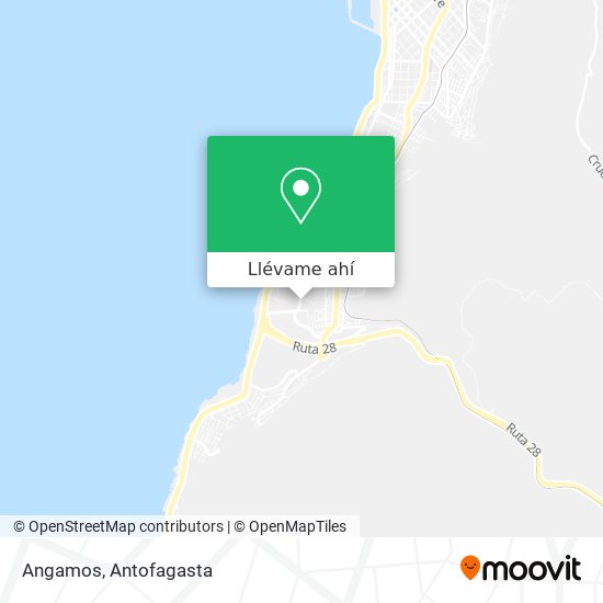Mapa de Angamos