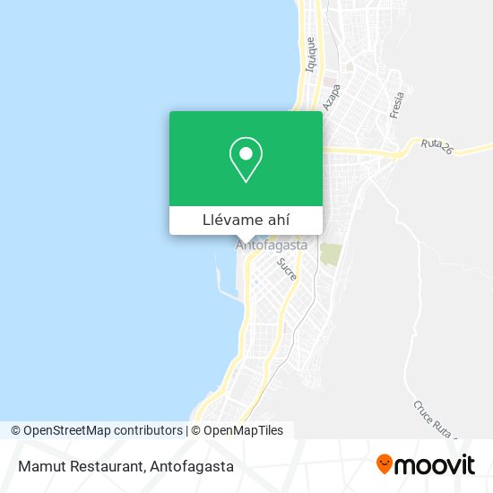 Mapa de Mamut Restaurant