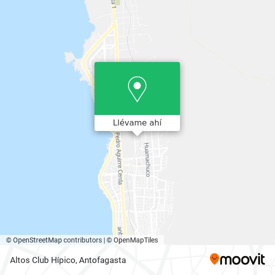 Mapa de Altos Club Hípico