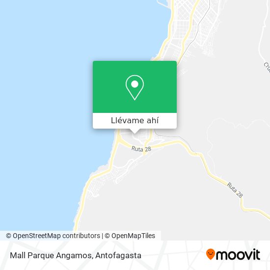 Mapa de Mall Parque Angamos
