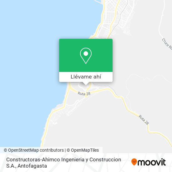 Mapa de Constructoras-Ahimco Ingenieria y Construccion S.A.