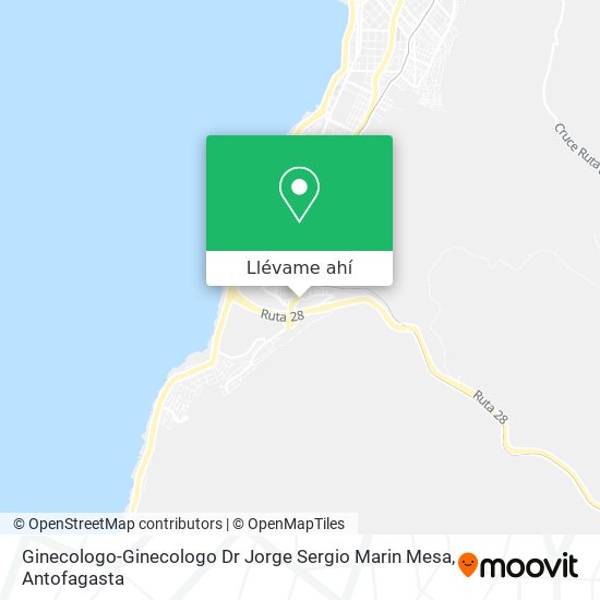 Mapa de Ginecologo-Ginecologo Dr Jorge Sergio Marin Mesa