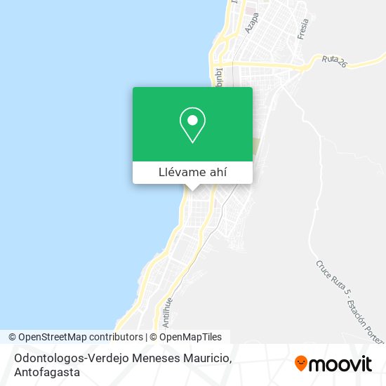 Mapa de Odontologos-Verdejo Meneses Mauricio