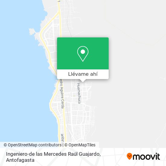 Mapa de Ingeniero-de las Mercedes Raúl Guajardo