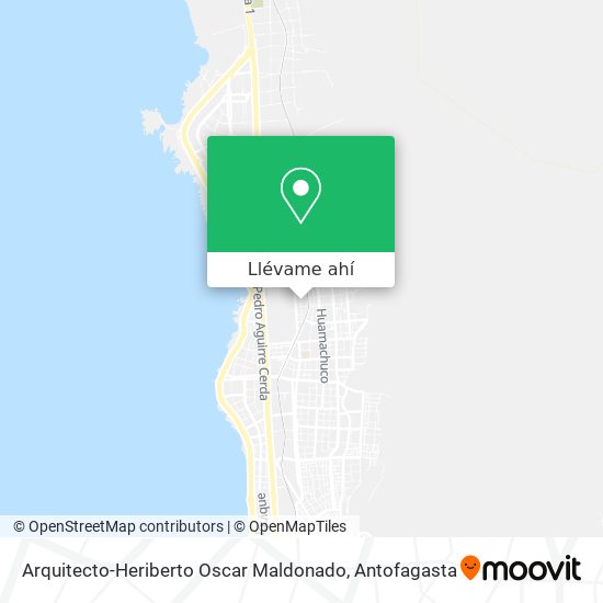 Mapa de Arquitecto-Heriberto Oscar Maldonado