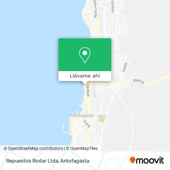 Mapa de Repuestos Rodar Ltda